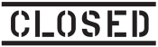 Closed logo