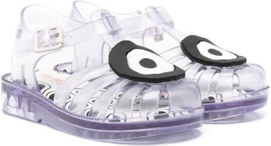 10 CORSO COMO dot-embellished jelly sandals Blue