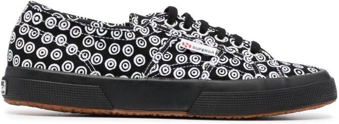 10 CORSO COMO x Superga graphic print low-top sneakers Black