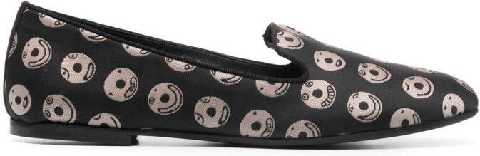 10 CORSO COMO x The Merchant of Florence Emoji slippers Black