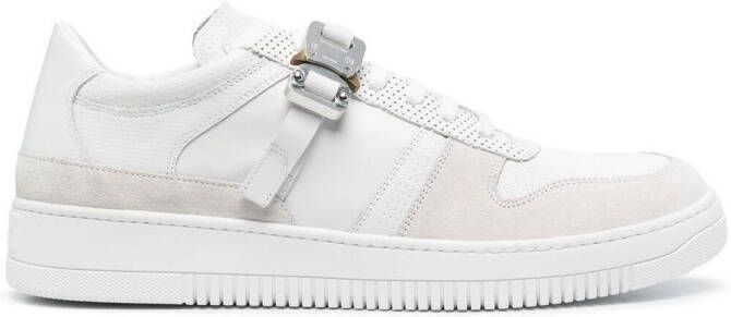 1017 ALYX 9SM buckle low sneakers White