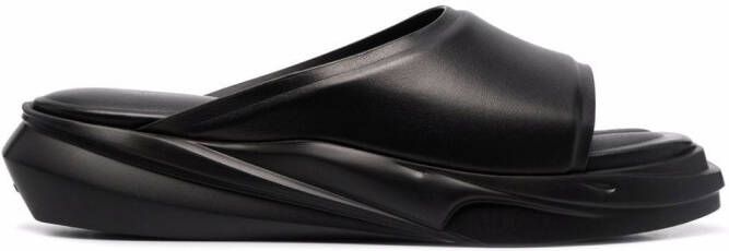1017 ALYX 9SM chunky open-toe slides Black