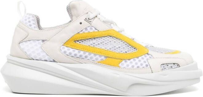 1017 ALYX 9SM contrast-trim low-top sneakers White