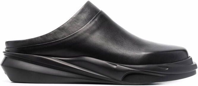 1017 ALYX 9SM Mono leather mules Black