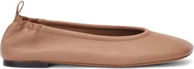 3.1 Phillip Lim ID leather ballerina shoes Neutrals