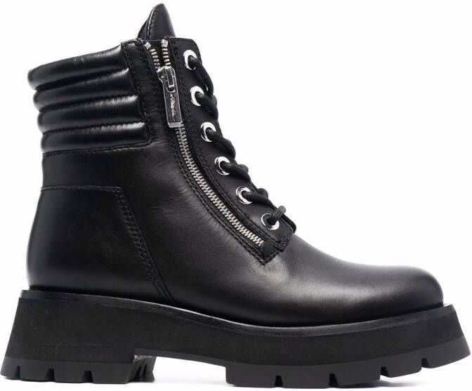 3.1 Phillip Lim Kate double-zip boots Black