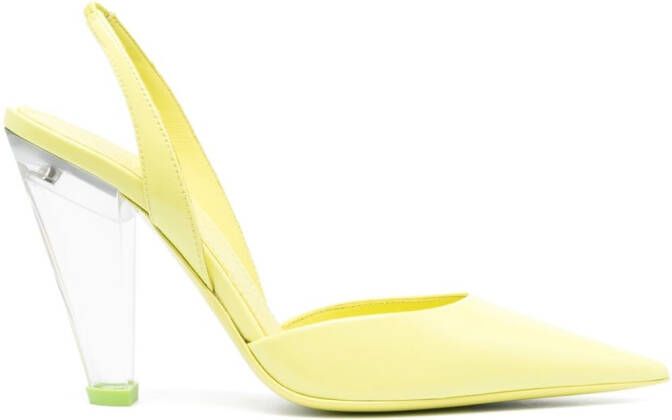 3juin Bridget slingback sandals Yellow