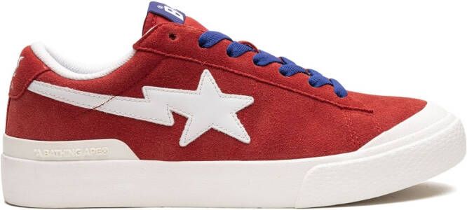 A BATHING APE Mad Sta #1 M1 sneakers Red