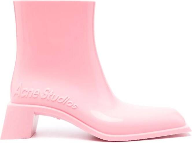 Acne Studios 55mm ankle boots Pink