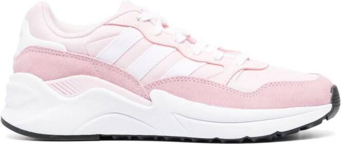 Adidas panelled crocodile-effect low-top sneakers Neutrals - Picture 6