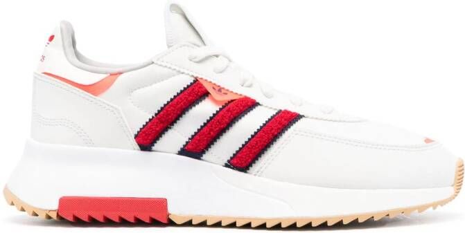 Adidas panelled crocodile-effect low-top sneakers Neutrals - Picture 2