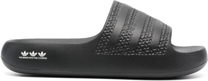 Adidas Adilette Ayoon logo-print slides Black