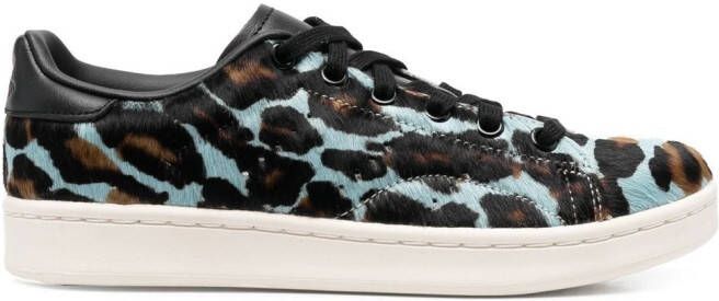 Adidas all-over leopard-print sneakers Blue - Picture 3