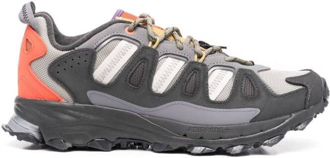 Adidas colour-block panelled sneakers Grey