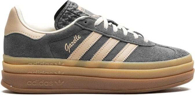 Adidas Gazelle three-stripe lace-up sneakers White - Picture 2
