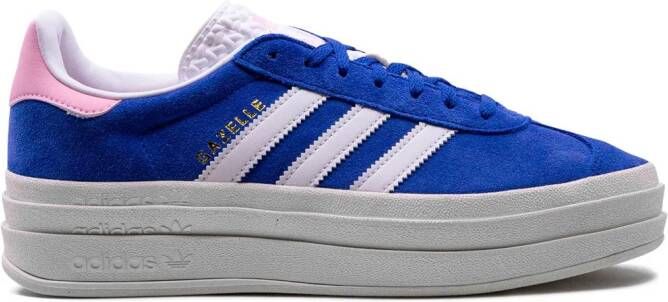 Adidas Gazelle Bold "True Pink" platform sneakers Blue