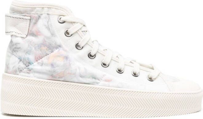 Adidas all-over leopard-print sneakers Blue - Picture 4