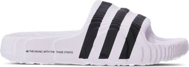 Adidas Island Club Adilette 22 ribbed slides White