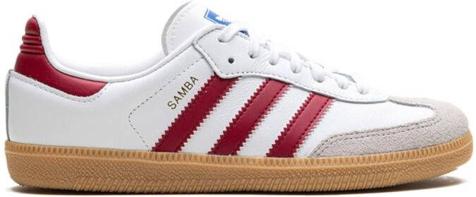 Adidas Kids Samba OG "Cloud White" sneakers