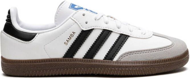 Adidas Kids Samba OG C "White Black" sneakers