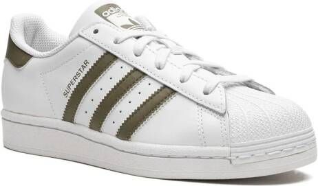 Adidas Kids Superstar low-top sneakers White
