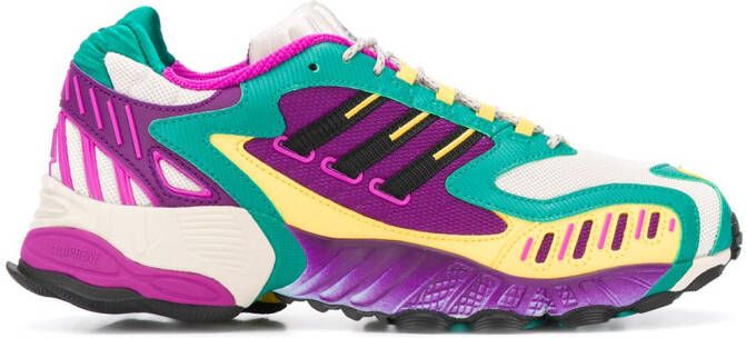 Adidas x Lotta Volkova panelled chunky sneakers White