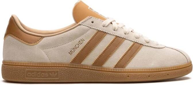Adidas Forum 84 suede low-top sneakers CLAY STRATA CREAM WHITE BOLD GOLD - Picture 3