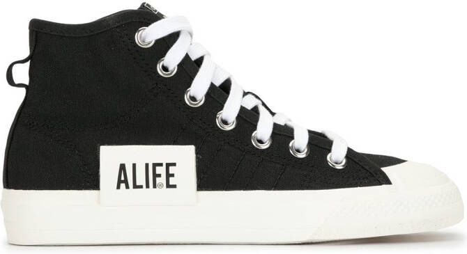 Adidas Nizza high-top sneakers Black