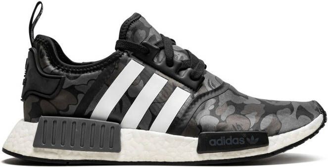 Adidas x BAPE NMD_R1 "Black Camo" sneakers - Picture 2