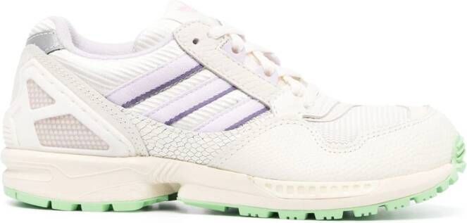 Adidas panelled crocodile-effect low-top sneakers Neutrals - Picture 3