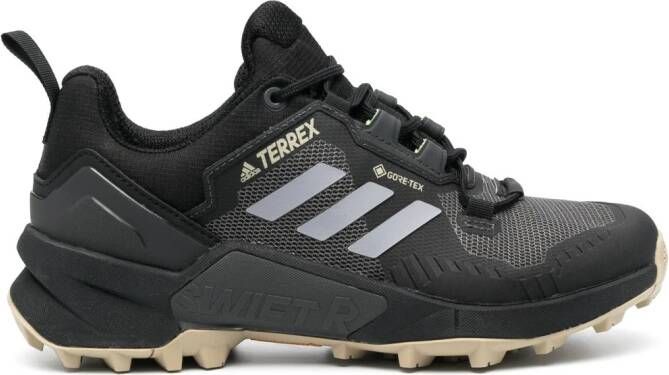 Adidas smile-print panelled low-top sneakers White