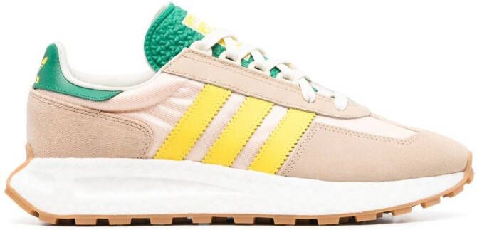 Adidas panelled low-top sneakers Neutrals