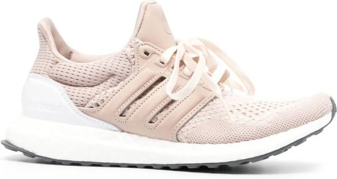 Adidas panelled crocodile-effect low-top sneakers Neutrals