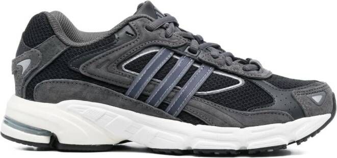 Adidas low-top lace-up sneakers Black