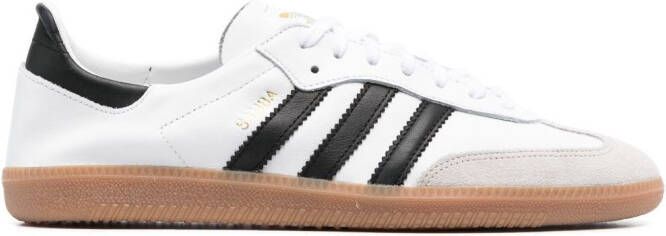 Adidas Samba lace-up leather sneakers White - Picture 2