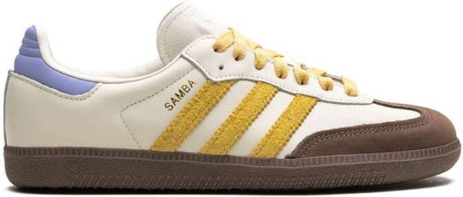 Adidas Samba OG leather sneakers Yellow - Picture 2