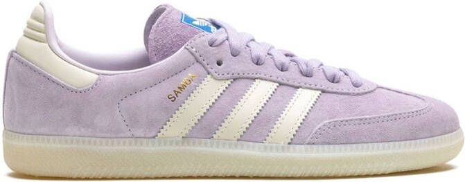 Adidas Samba OG "Silver Dawn Chalk White Off White" sneakers Purple - Picture 2