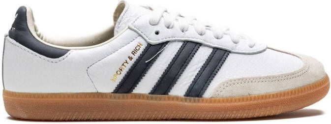 Adidas Samba "Sporty & Rich White Black" sneakers