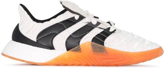 Adidas purple Temper Run Subtle 90s leather and suede low-top sneakers - Picture 4