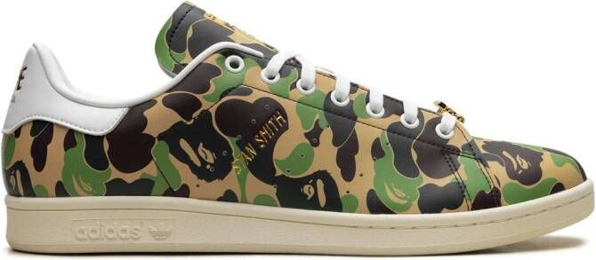 Adidas Stan Smith "A Bathing Ape ABC Camo" sneakers Green - Picture 2