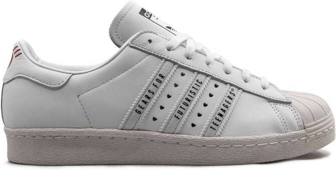 Adidas Superstar 80s Hu Made "White Black" sneakers