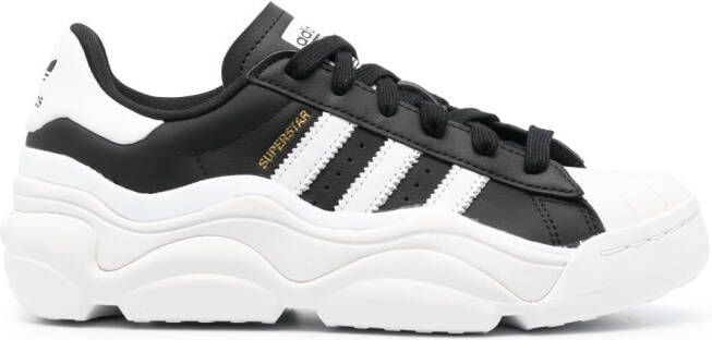 Adidas Superstar chunky-sole leather sneakers Black - Picture 2