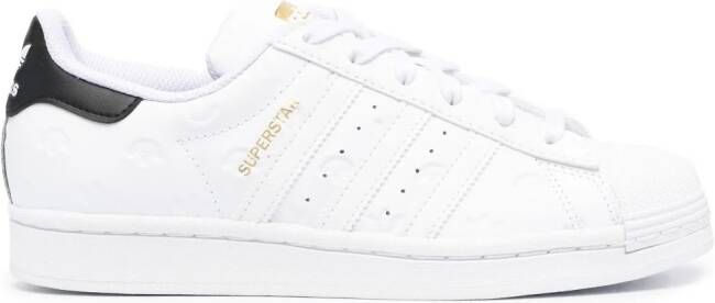 Adidas Superstar logo-debossed low-top sneakers White - Picture 10