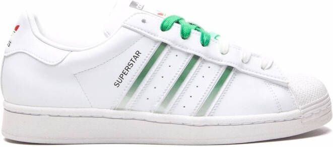 Adidas Superstar "Interchangeable Stripes" sneakers White - Picture 3