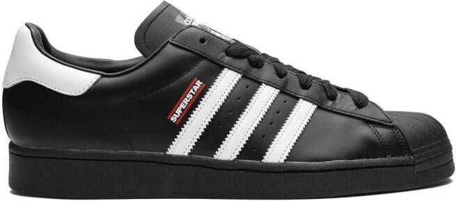 Adidas Superstar "Run-DMC" sneakers CORE BLACK FOOTWEAR WHITE HI R - Picture 4