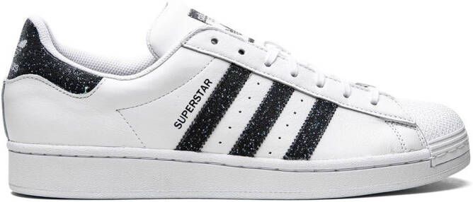 Adidas Superstar Swarovski crystal sneakers White