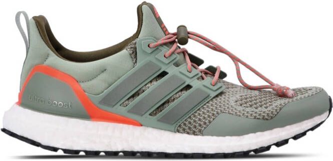 Adidas smile-print panelled low-top sneakers White - Picture 4