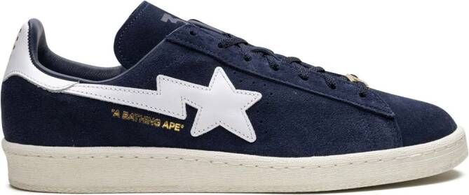 Adidas x Bape Campus 80 "Collegiate Navy" sneakers Blue