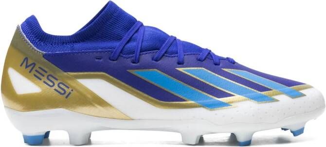 Adidas x Crazyfast League FG Messi "Messi Argentina" cleats Blue