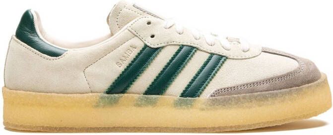 Adidas x Kith x Clarks Samba "8th Street White" sneakers